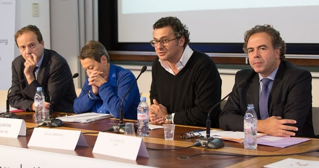 Le grand débat de la Fondation ITG, travail et préjugés avec Luc Chatel, David Abiker Jen-Marc Germain et Odile Quintin